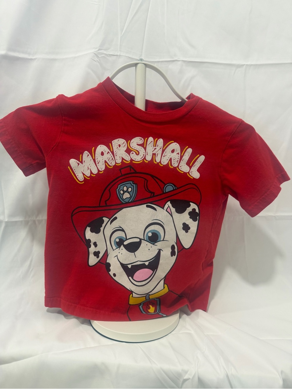 Paw Patrol Marshall Red Graphic Short Sleeve Tee